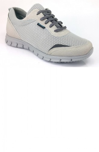 Gray Casual Shoes 7745