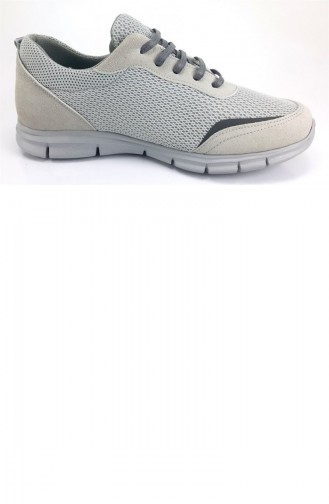 Gray Casual Shoes 7745