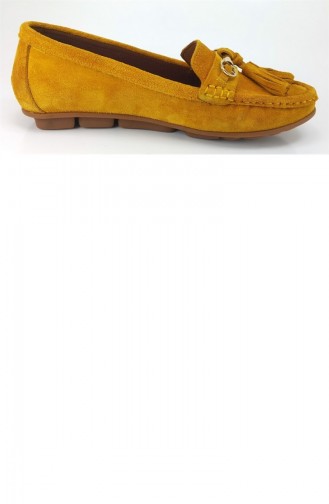 Gelb Tägliche Schuhe 7934