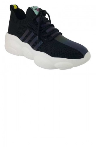 Guja 341 Günlük Bayan Sneaker Ayakkabı-Siyah