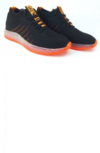 Chaussures Baskets Orange 8017