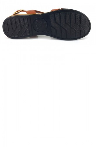 Tan Summer Sandals 8037