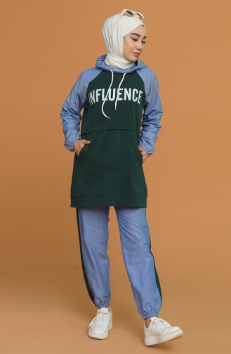 Emerald Green Tracksuit 5538-06