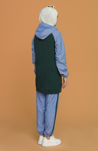 Emerald Green Tracksuit 5538-06