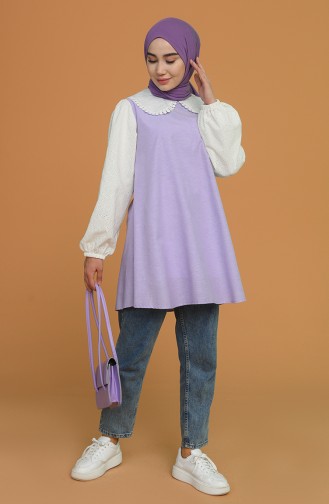Lilac Overhemdblouse 5550-04