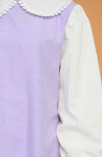 Lilac Overhemdblouse 5550-04