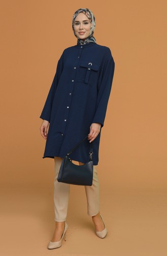 Navy Blue Cape 2444-03