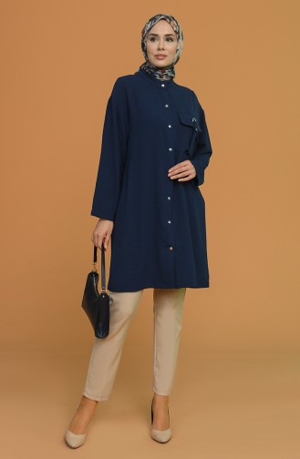 Navy Blue Cape 2444-03