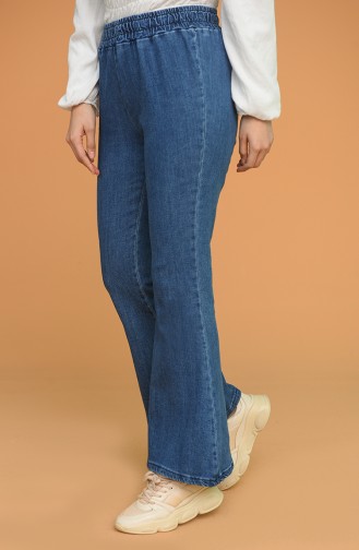 Pantalon Bleu Jean 7507-02