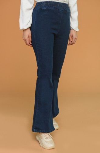 Navy Blue Broek 7507-01