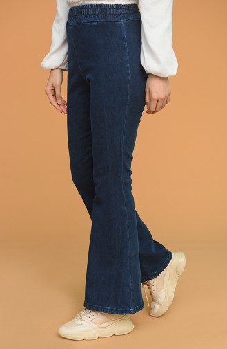 Navy Blue Broek 7507-01