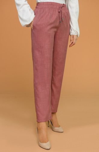 Pantalon Rose Pâle 0155-09