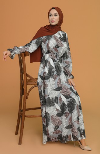 Robe Hijab Gris 3107-01