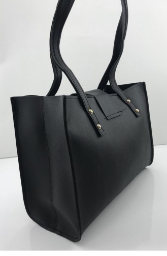 Black Shoulder Bag 001158.SIYAH