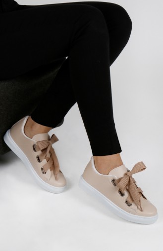 Beige Sneakers 0300-04