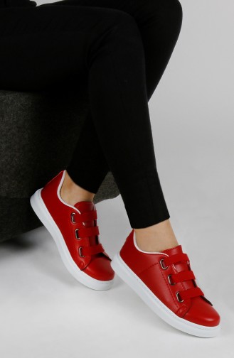 Red Sport Shoes 0301-05