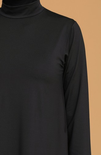 Black Swimsuit Hijab 21603-01