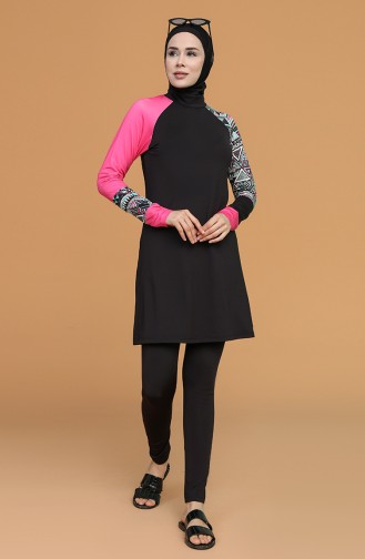 Fuchsia Swimsuit Hijab 21610-01