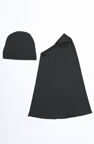 Grün Hijab Badeanzug 21610-02