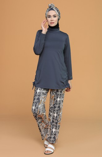 Anthracite Swimsuit Hijab 21629-03