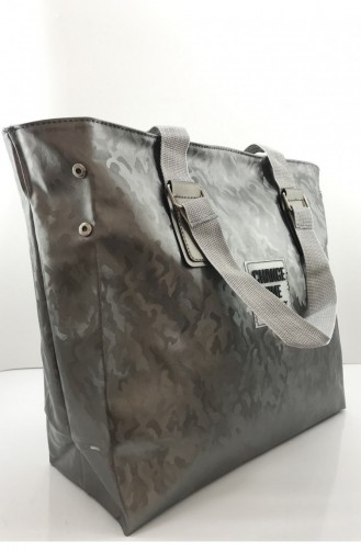Silver Gray Shoulder Bags 001179.GUMUS