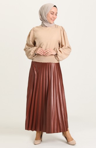 Brown Skirt 1006-04