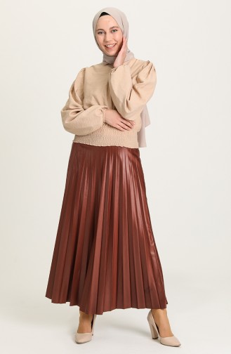 Brown Skirt 1006-04