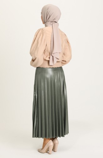 Khaki Skirt 1006-07
