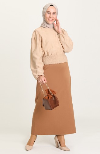 تنورة عسلي 1332-03
