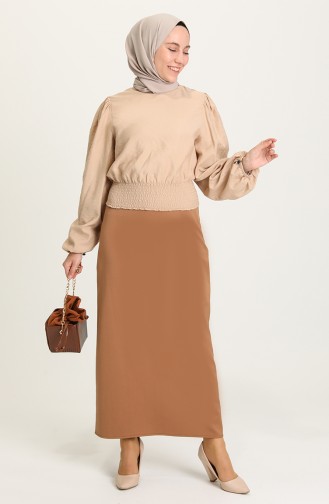 تنورة عسلي 1332-03