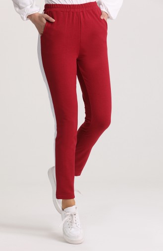 Claret Red Track Pants 39999-04