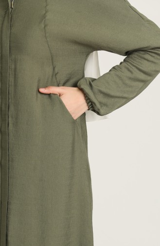 Khaki Abayas 6887-07