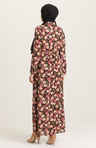 Robe Hijab Noir 0011-03