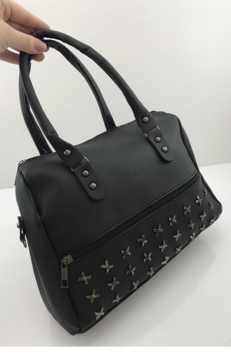 Schwarz Portfolio Handtasche 001156.SIYAH