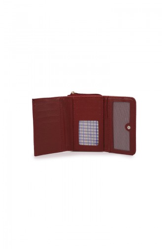 Claret Red Wallet 53Z-11