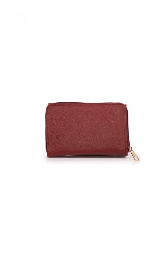 Claret red Wallet 53Z-11