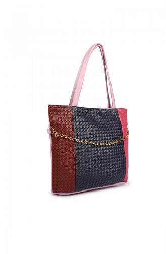 Lila Schultertasche 14Z-07