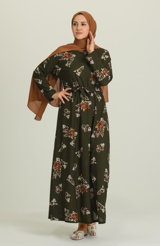Robe Hijab Khaki 4575D-04