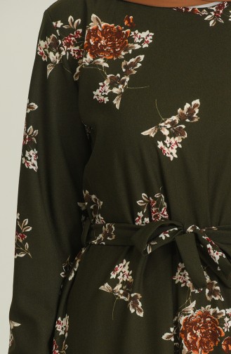 Robe Hijab Khaki 4575D-04