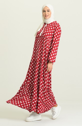 Robe Hijab Bordeaux 5290-04