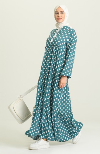 Robe Hijab Blanc 5290-07
