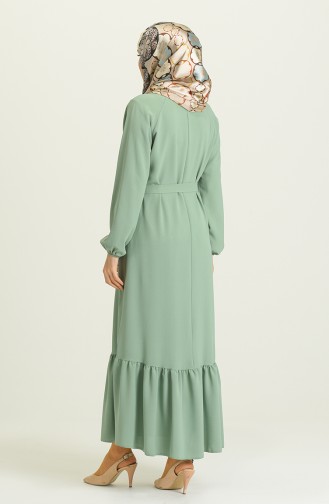 فستان أخضر 1009-02