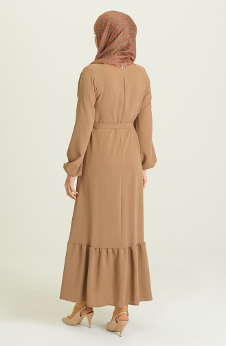Nerz Hijab Kleider 1009-05