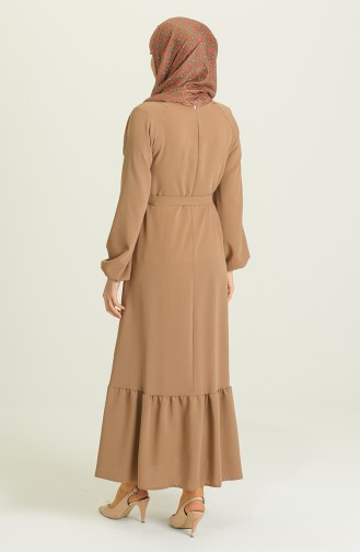 Mink Hijab Dress 1009-05