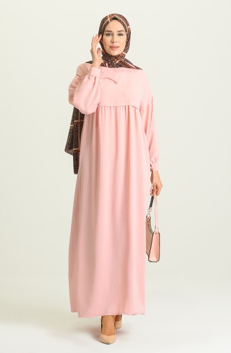 Rosa Hijab Kleider 21Y8410-01