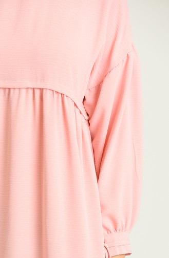 Pink Hijab Dress 21Y8410-01