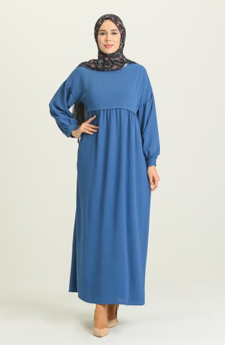 Indigo Hijab Kleider 21Y8410-03