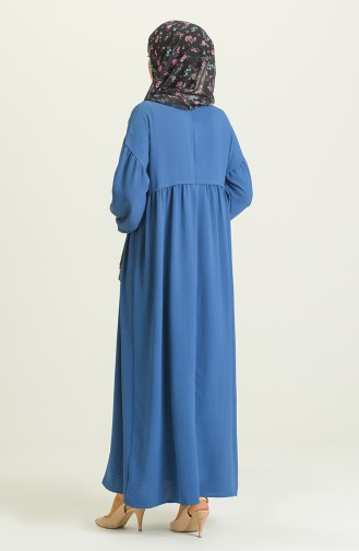 Indigo Hijab Kleider 21Y8410-03