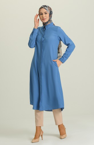 Light Navy Blue Tunics 6435-18