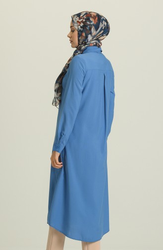 Light Navy Blue Tuniek 6435-18